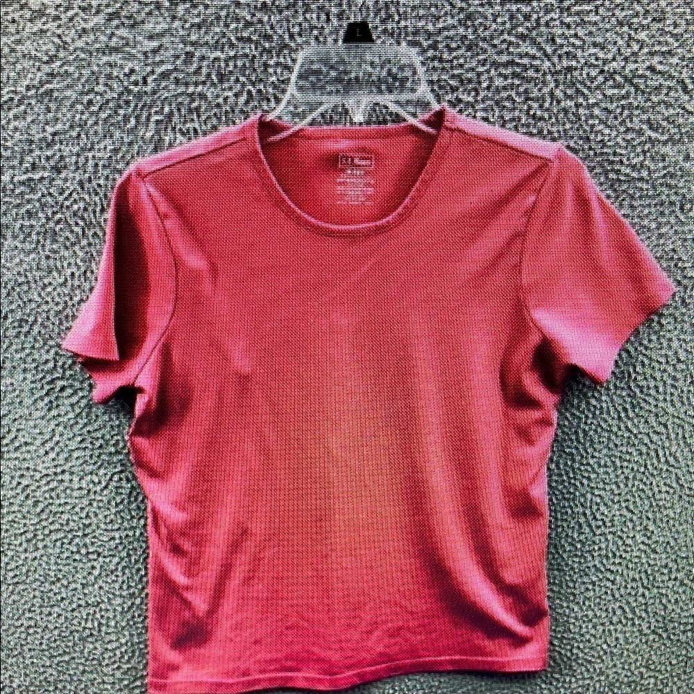 Uniqlo Women's Red Short Sleeve Blouse